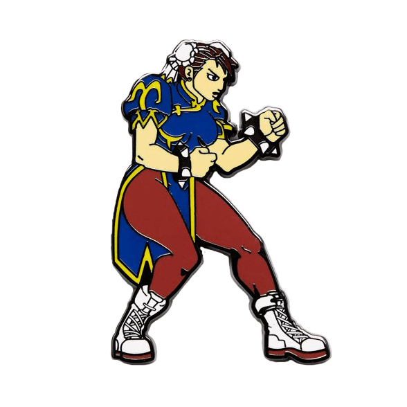 Street Fighter Ryu Augmented Reality Enamel Pin